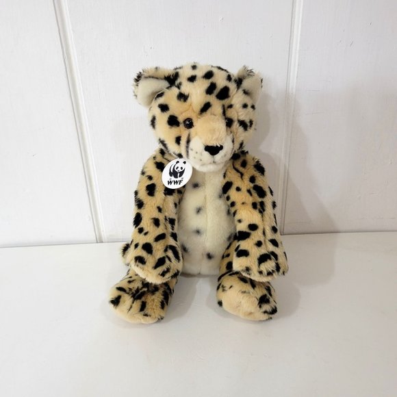 Build A Bear Workshop Collectibears World Wildlife Fund Leopard - Picture 1 of 7